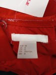 Vorschaubild 3 von Jumpsuit Gr. 38 Rot Rüschen Schulterfrei Elegant