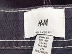 Vorschaubild 4 von Arbeitshose Herren Gr. 40 Schwarz Cargo Kontrastnaht