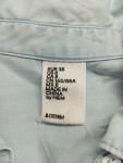 Vorschaubild 3 von &Denim Jeanskleid Hemdkleid Damen Gr. 38 hellblau langarm Casual