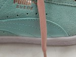 Vorschaubild 6 von Suede Bow Sneaker Gr. 37 Mint Pink Schleife