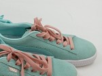 Vorschaubild 7 von Suede Bow Sneaker Gr. 37 Mint Pink Schleife