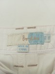 Vorschaubild 3 von Damen Bermuda Shorts Gr. 38 weiß Baumwolle