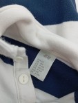 Vorschaubild 3 von Poloshirt Kinder Gr. 68 Blau Weiss Gestreift
