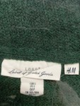 Vorschaubild 3 von Strickjacke Gr. 36 dunkelgrün Oversized offen