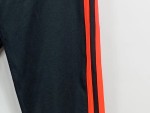 Vorschaubild 3 von 3-Streifen Capri Leggings Damen Gr. 34 Schwarz Orange