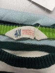 Vorschaubild 3 von Pullover Kinder 122x128 gestreift blau grün