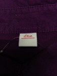 Vorschaubild 3 von Poloshirt Damen Gr. 40 Lila Langarm