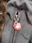 Vorschaubild 7 von Zermatt Winterjacke Gr. 34 Fellkragen Schwarz
