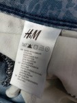 Vorschaubild 3 von Skinny Fit Jeans Leoparden Muster Blau Gr. 31