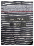 Vorschaubild 2 von Langarmshirt Henley Streifen Blau Weiß Gr. 36