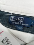 Vorschaubild 3 von Polo Herren Rugbyshirt gestreift grau weiß Gr. 50/L Vintage