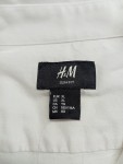Vorschaubild 3 von Slim Fit Freizeithemd Herren Gr. 52, XL Weiß Kontrastpaspel Langarm