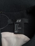 Vorschaubild 3 von Etuikleid Gr. 36 schwarz V-Ausschnitt Business Kleid