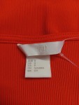 Vorschaubild 3 von Sommerkleid Rot Gr. 36 Kurzarm Rundhals Viskose