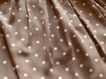 Vorschaubild 6 von Faltenrock Polka Dot Braun Gr. 34 Damen Midi