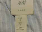 Vorschaubild 4 von Bluse Gr. 36 blau-weiß gestreift Off-Shoulder