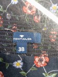 Vorschaubild 3 von A-Linienrock Gr. 38 Blumenmuster Blau