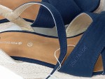 Vorschaubild 3 von Wedges Sandalen Riemchen Blau Gr. 43