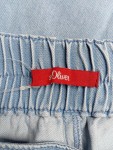 Vorschaubild 3 von Jeansrock Damen Gr. 38 Blau Wickeloptik