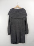 Vorschaubild 2 von Strickjacke Damen Gr. 40 Grau Cardigan Langarm
