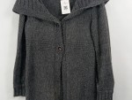 Vorschaubild 8 von Strickjacke Damen Gr. 40 Grau Cardigan Langarm