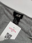 Vorschaubild 3 von Pullover Gr. 34 grau Raffung Viskose