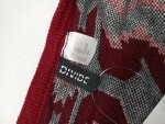 Vorschaubild 7 von Strickjacke Damen Gr. 34 Ethno Muster Rot Cardigan