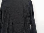Vorschaubild 5 von Herren Freizeithemd Gr. 46 Leinen schwarz Casual