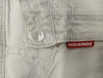 Vorschaubild 3 von Jeans Slim Fit Grau Used Look Reißverschluss Bein Gr. 42