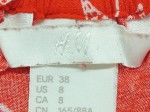 Vorschaubild 6 von Carmenbluse Off-Shoulder Rot Blumenmuster Volants Gr. 38