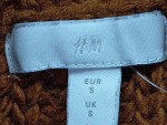Vorschaubild 4 von Pullover Damen Rollkragen Strickpullover Rostbraun Gr. 36 S