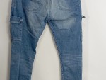 Vorschaubild 6 von Cargohose Jeans Blau Regular Fit Gr. 170 Baumwolle