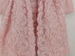 Vorschaubild 4 von festliches Kleid Gr. 122 rosa Tüll Rüschen Langarm Mädchen Kleid elegant