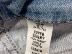 Vorschaubild 6 von Super Skinny High Waist Jeans Damen Gr. 40 Blau Destroyed Look