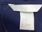 Vorschaubild 2 von T-Shirt Damen Dunkelblau Rundhals Kurzarm Gr. 38 M