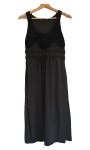 Vorschaubild 1 von Freizeitkleid Damen Schwarz Gr. 36 Spitze Uni Midikleid