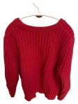 Vorschaubild 3 von Pullover Damen XL Rot Casual Strickpullover