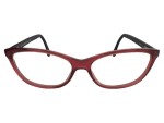 Vorschaubild 1 von Damen Brille Rot Acetat Cat-Eye Elegant