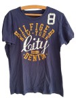 Vorschaubild 1 von T-Shirt Herren Blau Gr. M Casual Logo Print