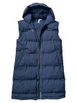 Vorschaubild 1 von Damen Steppweste mit Kapuze Gr. 36/S Blau Casual Outdoor