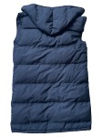 Vorschaubild 2 von Damen Steppweste mit Kapuze Gr. 36/S Blau Casual Outdoor