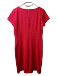 Vorschaubild 2 von Etuikleid Damen Gr. 42/XL Rot Elegant Business Kleid