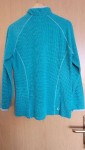 Vorschaubild 2 von Damen Fleecepullover Gr. 42/XL Türkis Outdoor Half-Zip