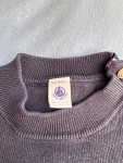 Vorschaubild 3 von Pullover Blau Gr. 104 (102) Baumwolle Zierknöpfe