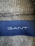 Vorschaubild 3 von Herren Pullover Troyer Grau Gr. 48 M Wolle Reißverschluss