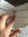 Vorschaubild 3 von Damen Langarm Poloshirt Weiß Gr. 36 S Casual Basic