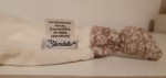 Vorschaubild 3 von Schmusetuch Hund Kuscheltuch Schnuffeltuch Beige 25x25cm Baby