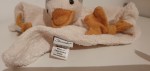 Vorschaubild 3 von Schmusetuch Ente mit Mütze Beige Stoff Kuscheltuch Baby