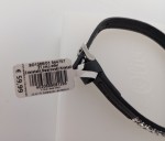 Vorschaubild 7 von Armband Damen Leder Schwarz Edelstahl Swarovski Kristalle 21, 5cm
