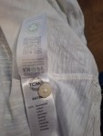 Vorschaubild 3 von Bluse Damen Weiß Gr. 40 L Rüschenkragen Knopfleiste Casual Baumwolle